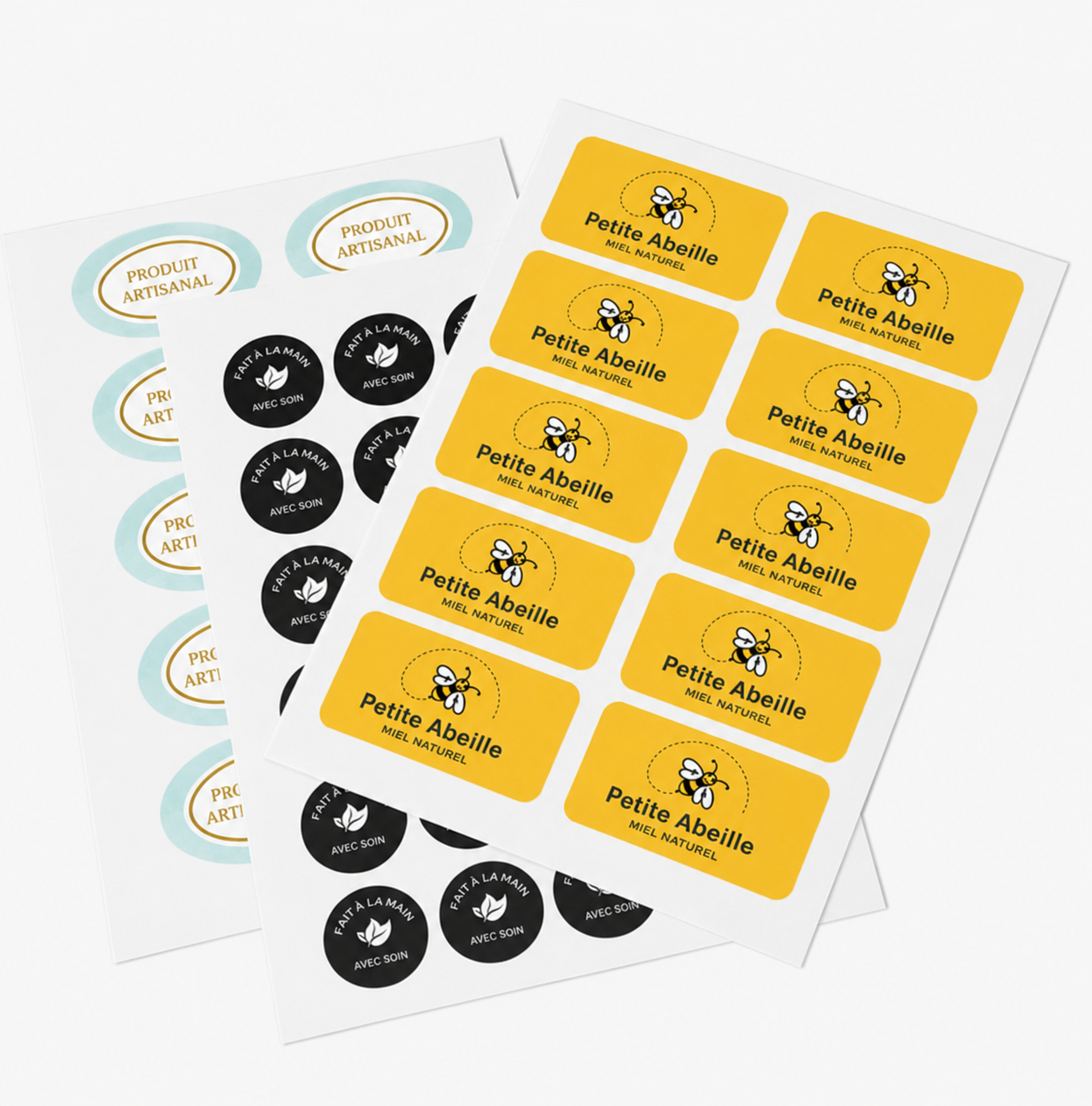 Decal Labels, printed in Montreal by CDM Print